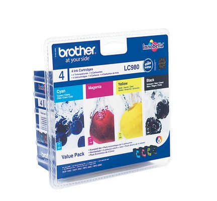 Brother LC-980 Value Pack 300-260 pagina's (Origineel)