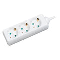 Stekkerdoos 3-voudig 1.5m - Wit LogiLink