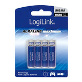 LogiLink Ultra Power batterij AAA blister 4-stuks