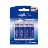 LogiLink Ultra Power batterij AA blister 4-stuks