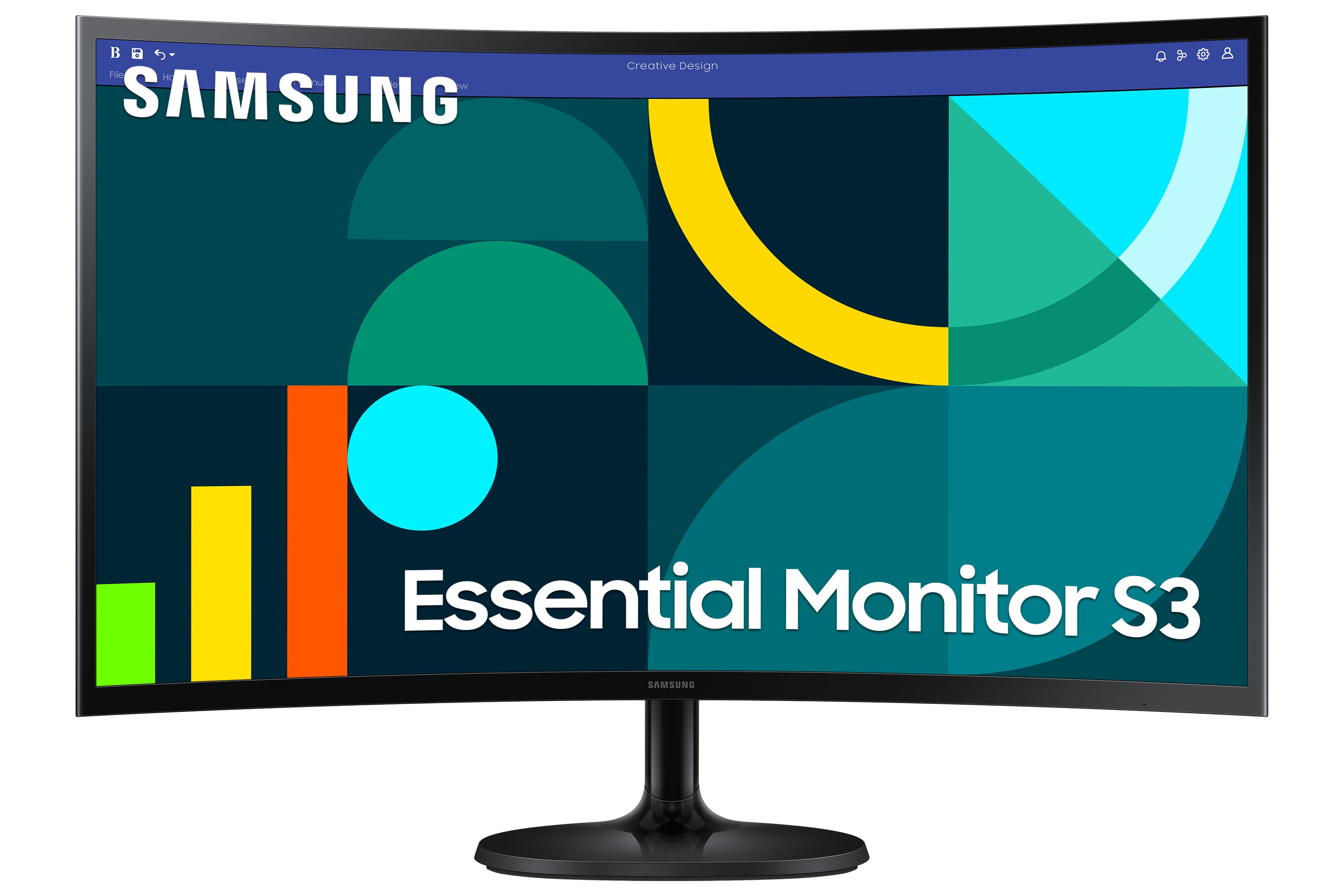 27-inch Samsung S3 S36GD Curved-FHD-HDMI-VGA-100Hz-VA