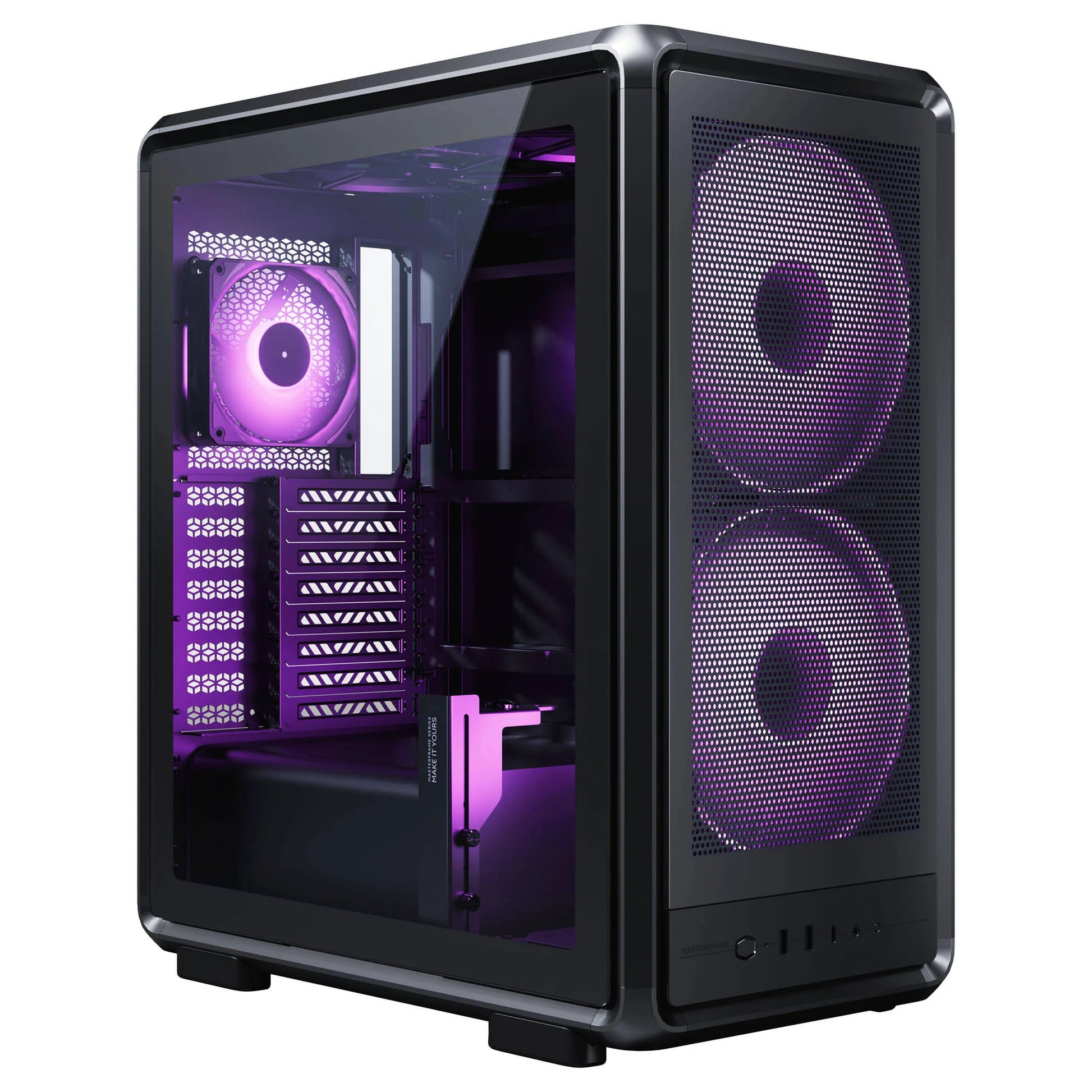 Cooler Master MF 500 Mesh - TG-ARGB-USB-C-Midi-E-ATX