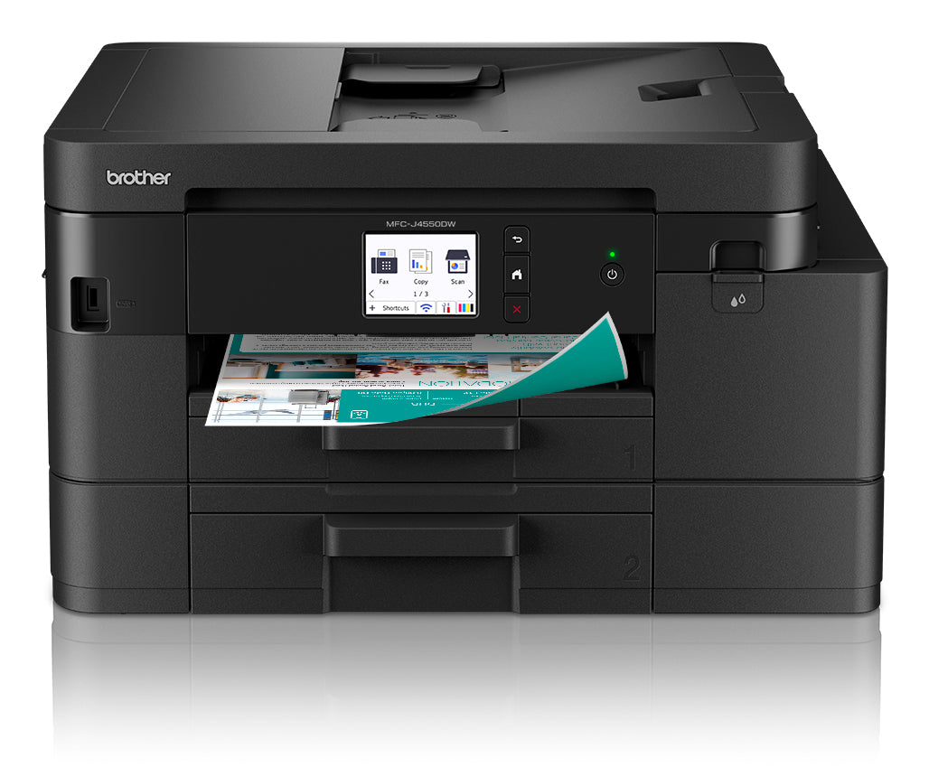 Brother MFC-J4550DW AIO - WLAN - LAN - FAX - Zwart