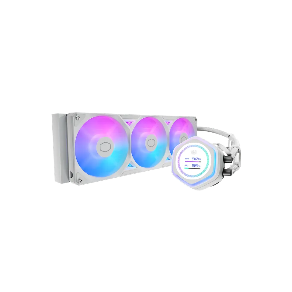 Cooler Master ML 360 Atmos II LCD ARGB Waterk. Wit