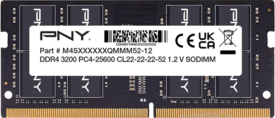 SODIMM 16GB DDR4-3200 CL22 PNY Tray