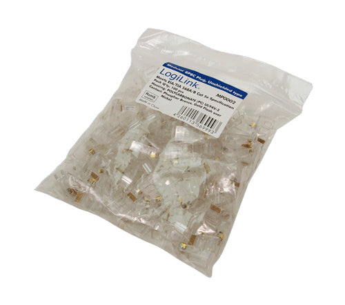 Patchstekker RJ45 Cat5e Unshielded 100st. LogiLink
