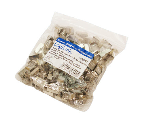 Patchstekker RJ45 Cat5e Shielded 100st LogiLink