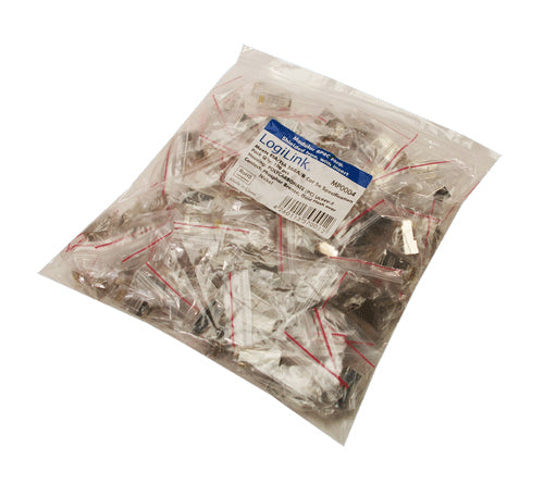 Patchst.RJ45 Cat5e Shielded 100st LogiLink