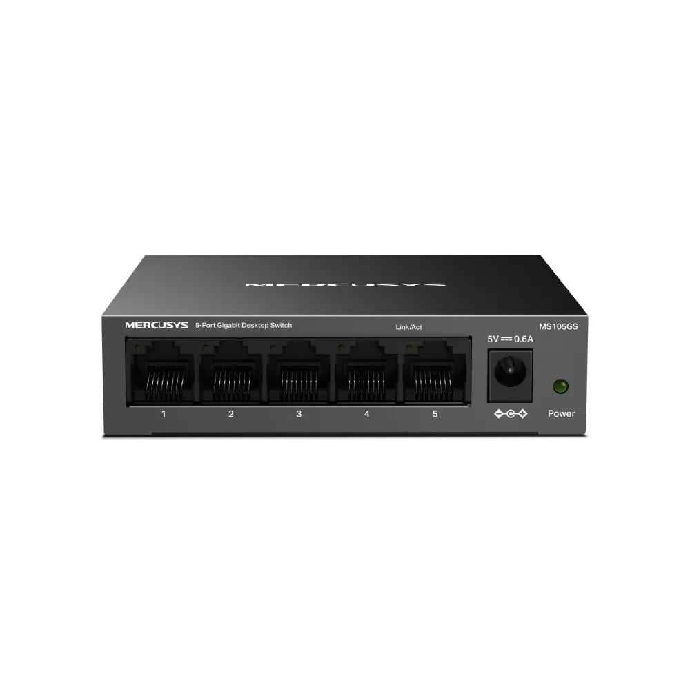 5Port 1Gbps Metalen behuizing MERCUSYS