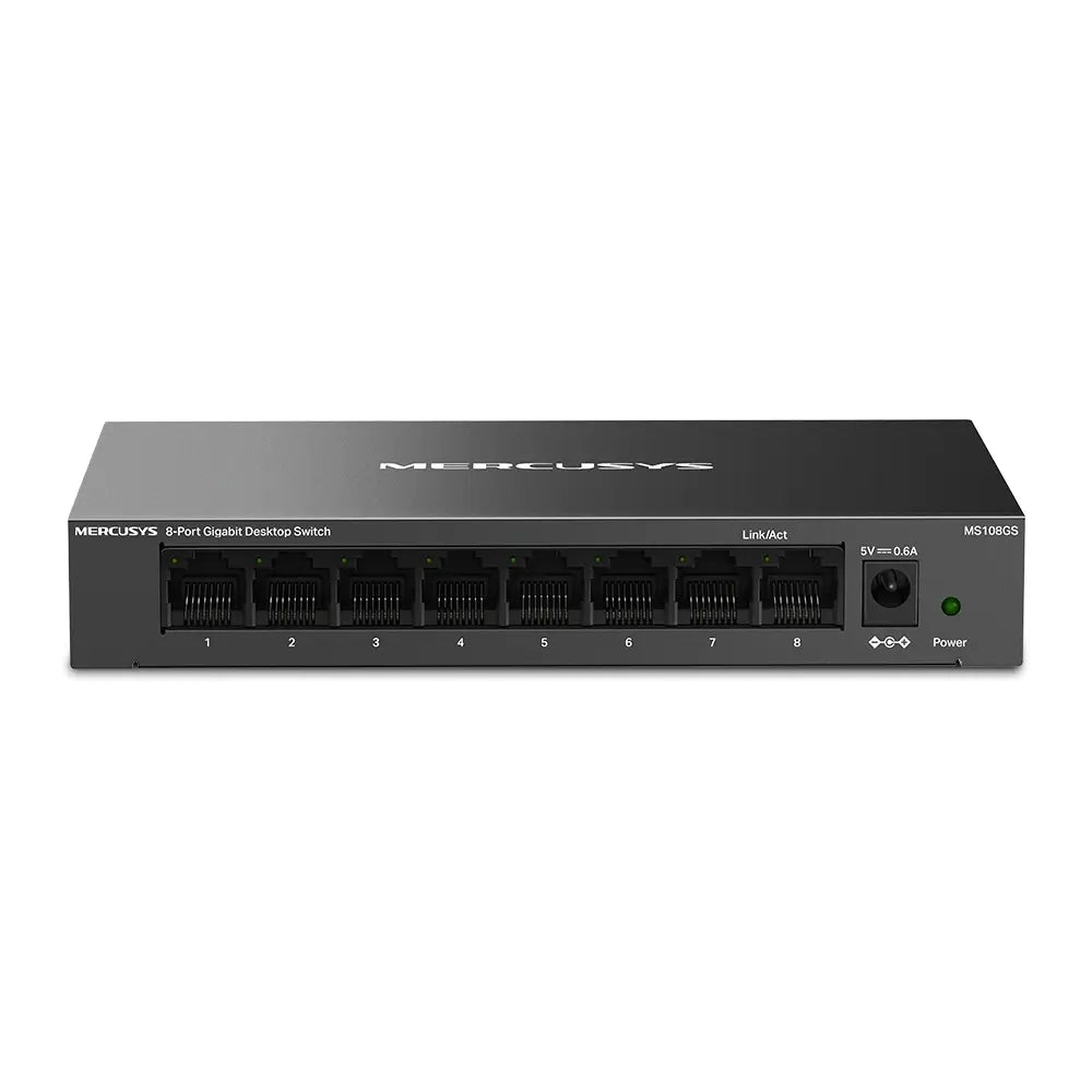 8Port 1Gbps Metalen behuizing MERCUSYS