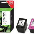 HP No. 62 2-Pack 200-165 pagina's (Origineel)