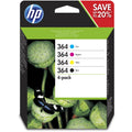 HP No.364 4-Pack 250-300 pagina's (Origineel)