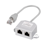 Kabel splitter RJ45 Cat5e 1:1 Shielded LogiLink