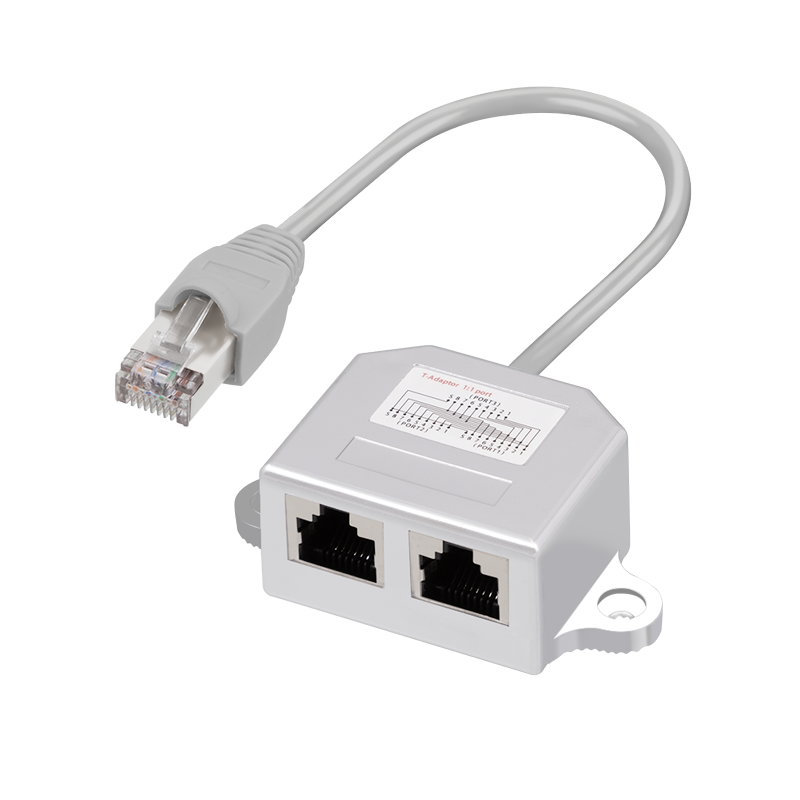 Kabel splitter RJ45 Cat5e 1:1 Shielded LogiLink