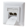 Inbouwdoos 2xRJ45 Cat6A LogiLink Signal Wit