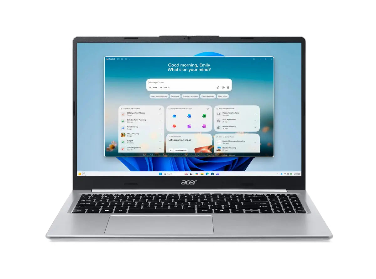 Acer 15,6-inch R3-5-8GB-512GB-FHD IPS-NoOS Zilver