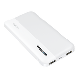 Power Bank 10000mAh LogiLink 1xUSB-C, 2x USB-A Wit