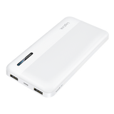 Power Bank 10000mAh LogiLink 1xUSB-C, 2x USB-A Wit