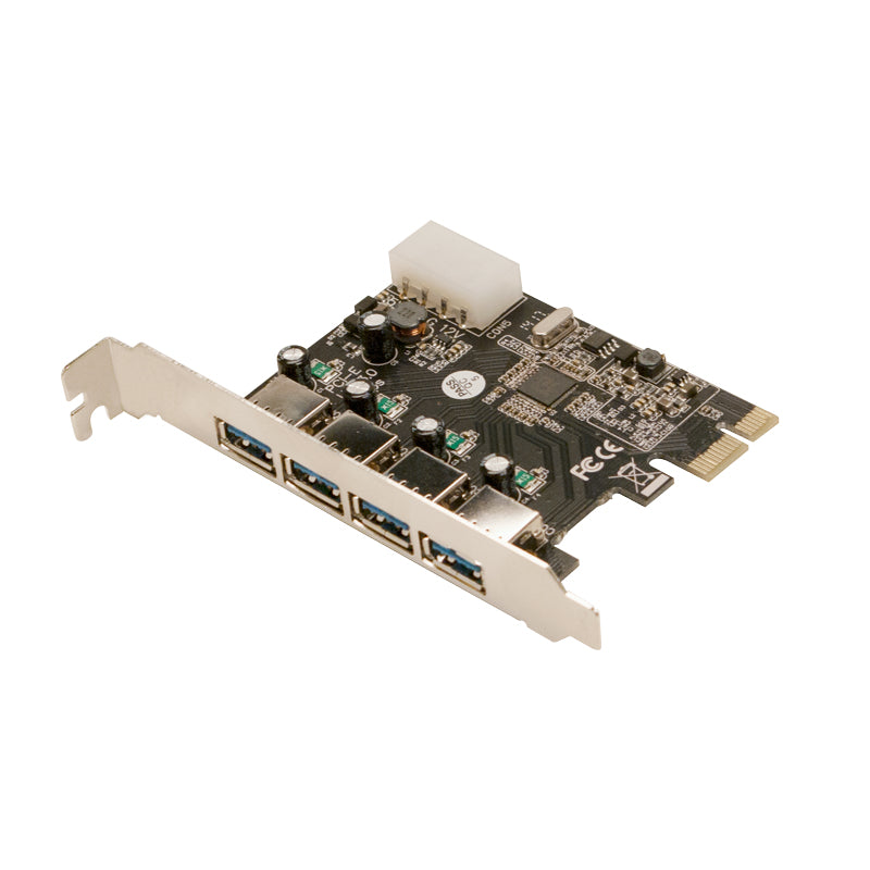 PCIExpress card USB-A 3.0 (4xe) LogiLink