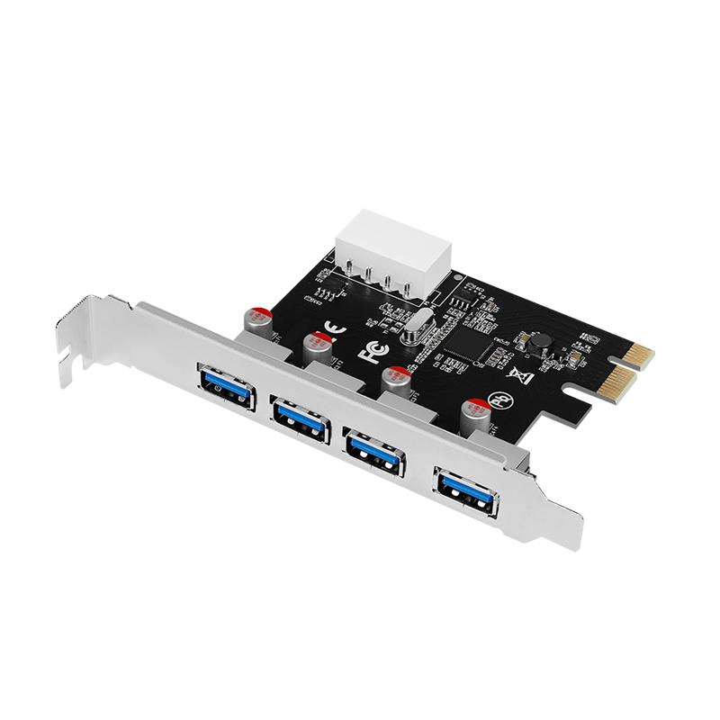 PCIExpress card USB-A 3.0 (4xe) LogiLink