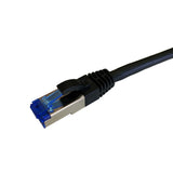 RJ45 0.50m Zwart Cat6A S-FTP OEM