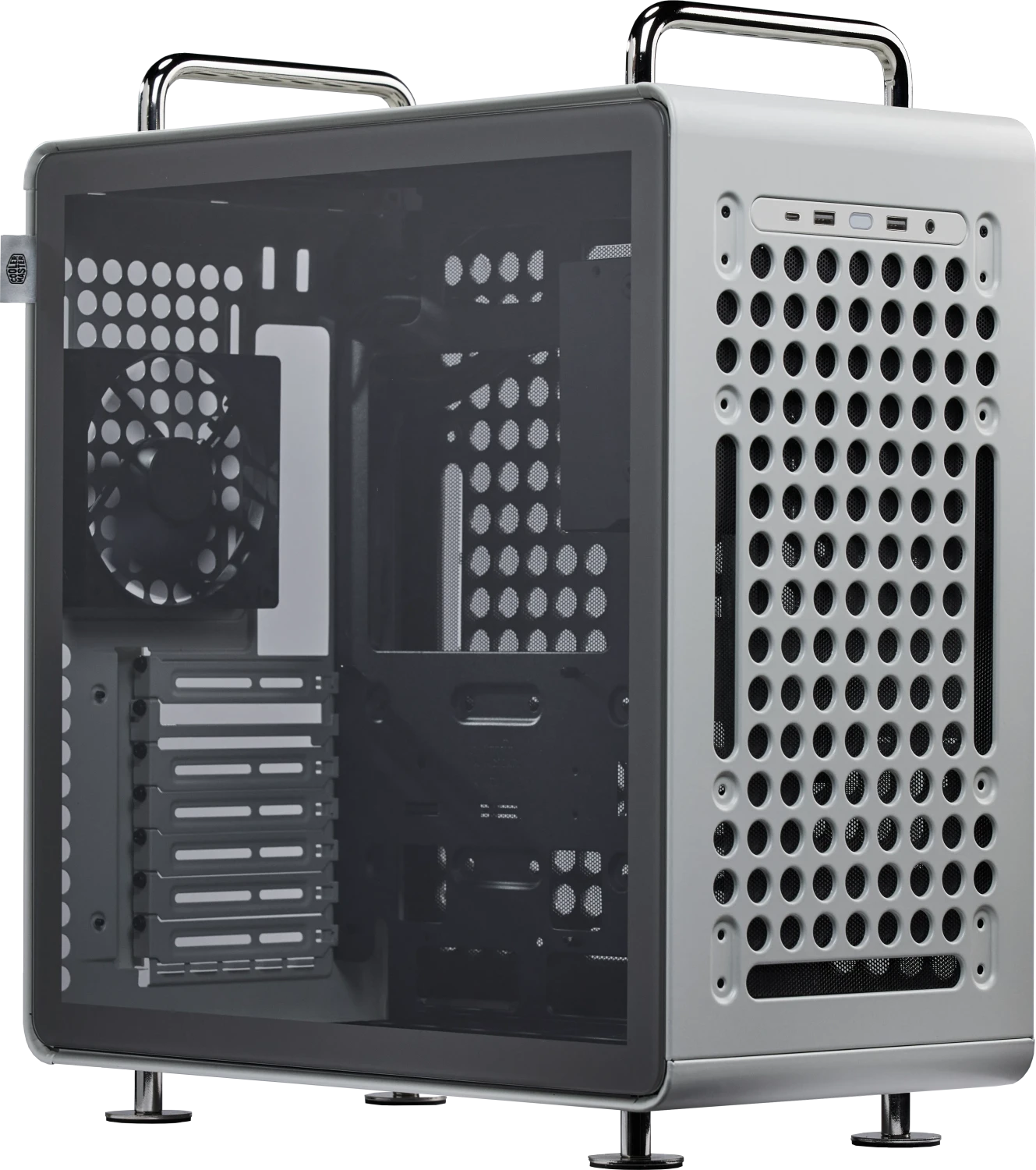 Cooler Master Qube 540 - TG-USB-C-Midi-E-ATX Moonstone