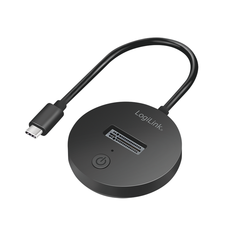 Adapter M.2 NVMe-SATA (F) --> USB 3.2-C (M) LogiLink