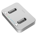 Dockingstation LogiLink 2x M.2 NVMe - USB-C 3.2