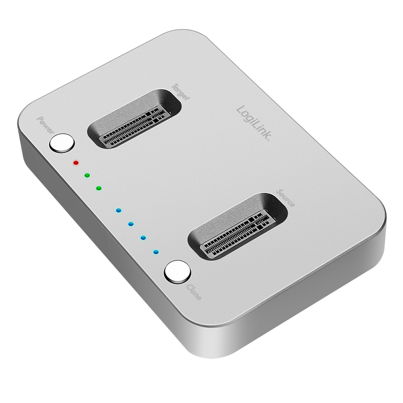 Dockingstation LogiLink 2x M.2 NVMe - USB-C 3.2