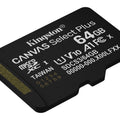 SDXC Card Micro 64GB Kingston UHS-I Canvas Select Plus