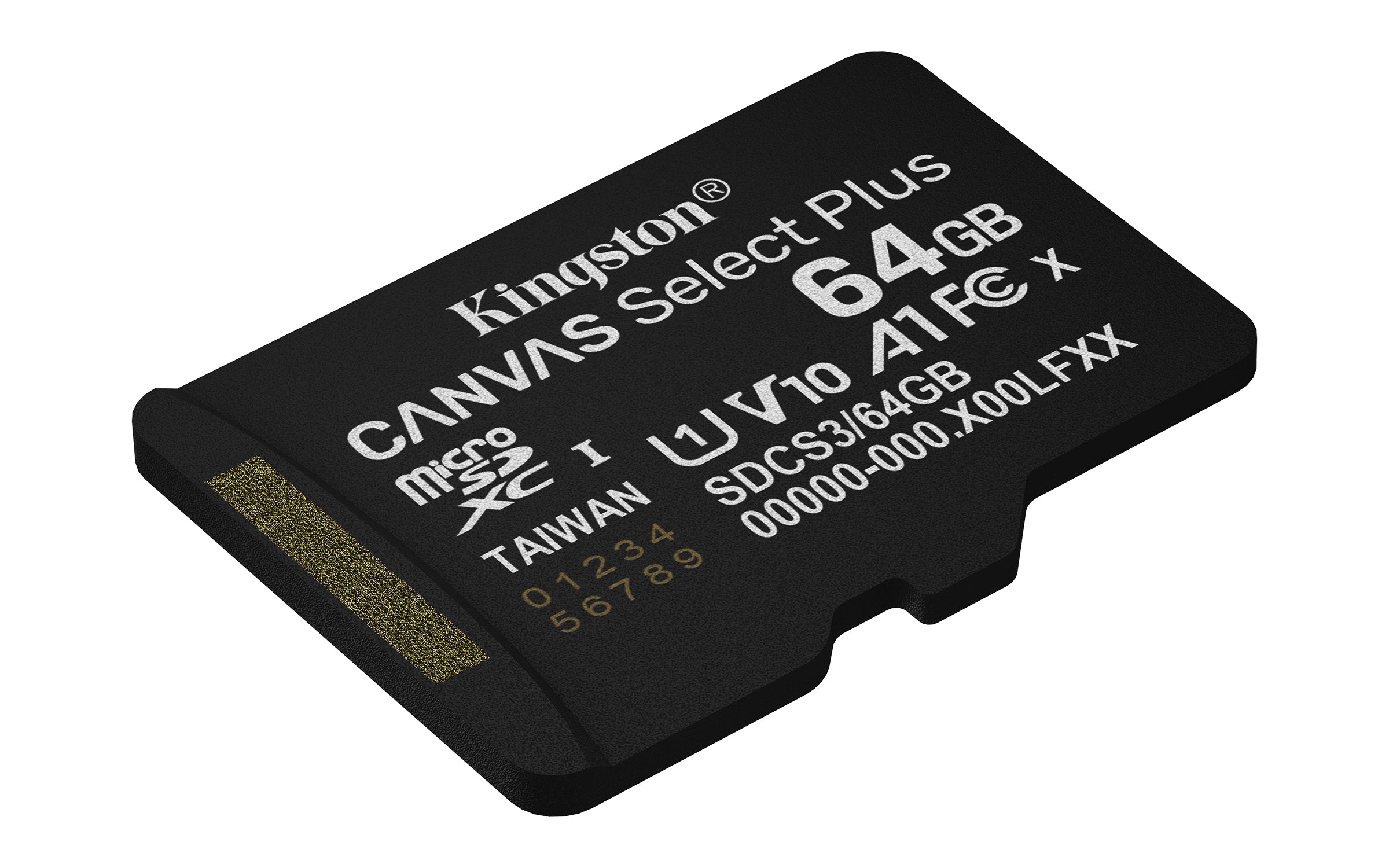 SDXC Card Micro 64GB Kingston UHS-I Canvas Select Plus