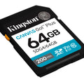 SDXC Card 64GB Kingston U3 V30 Canvas Go! Plus