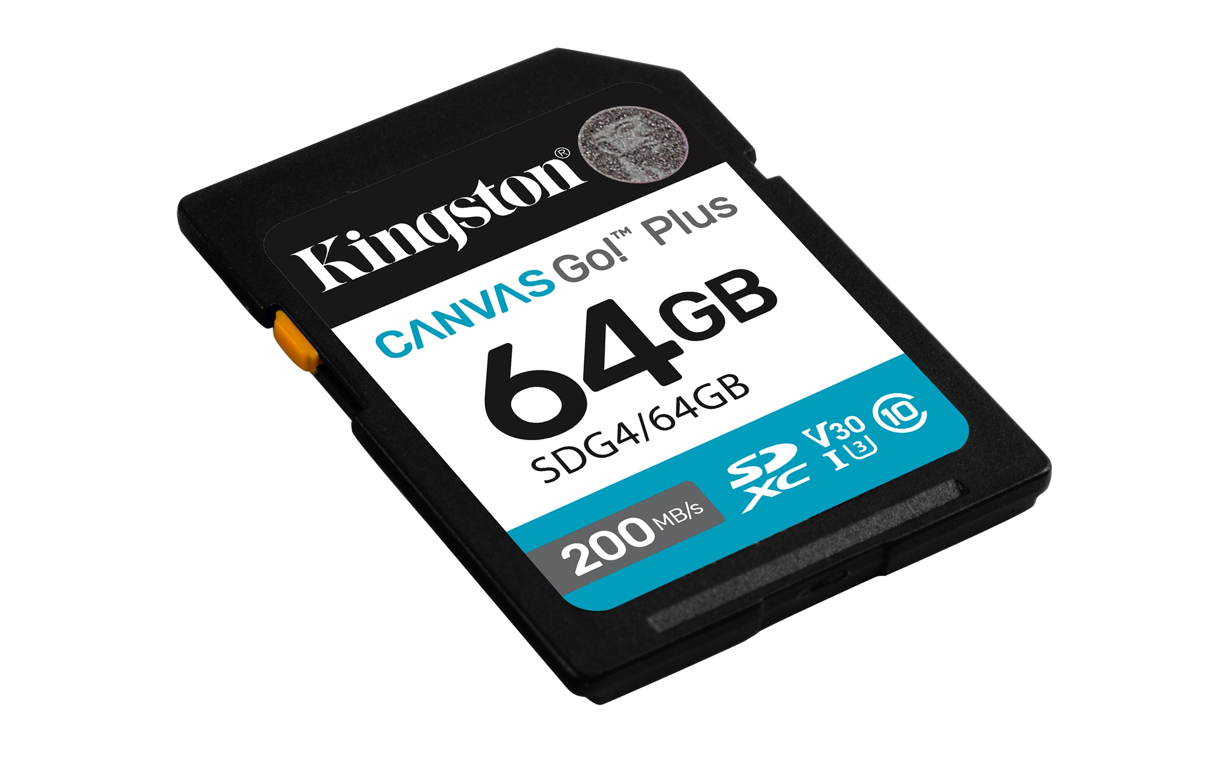 SDXC Card 64GB Kingston U3 V30 Canvas Go! Plus