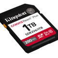 SDXC Card 1TB Kingston U3 V60 Canvas React Plus
