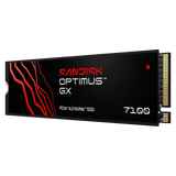 500GB M.2 PCIe NVMe SANDISK Optimus GX 7100 6800-5800
