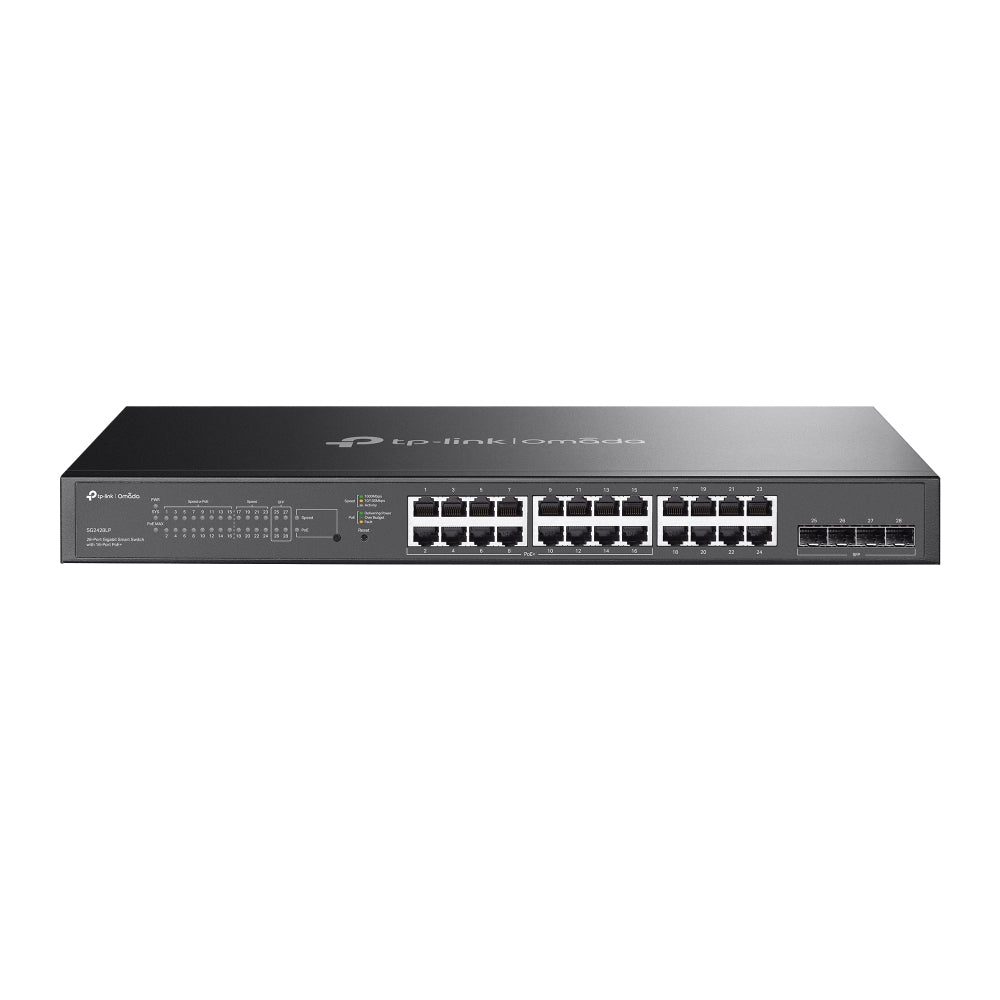 TP-Link 28Port 1Gbps Omada 16xPoE+ 4xSFP+ 150W.