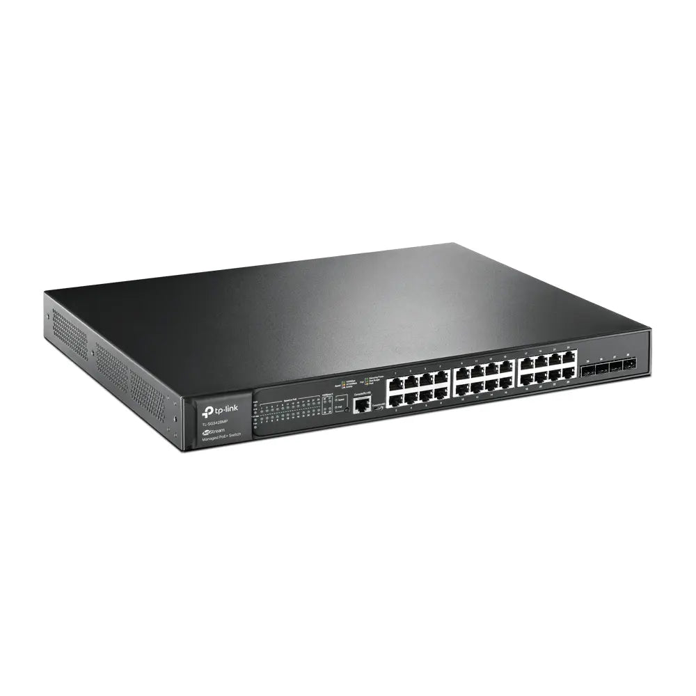 28Port 1Gbps Omada 24xPoE+ 4xSFP 384W TP-Link