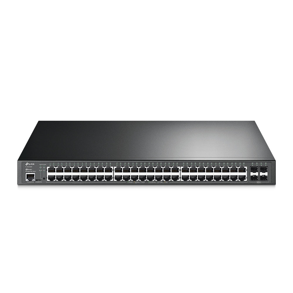 TP-Link 48Port 1Gbps Omada 48xPoE+ 4xSFP+ 500W