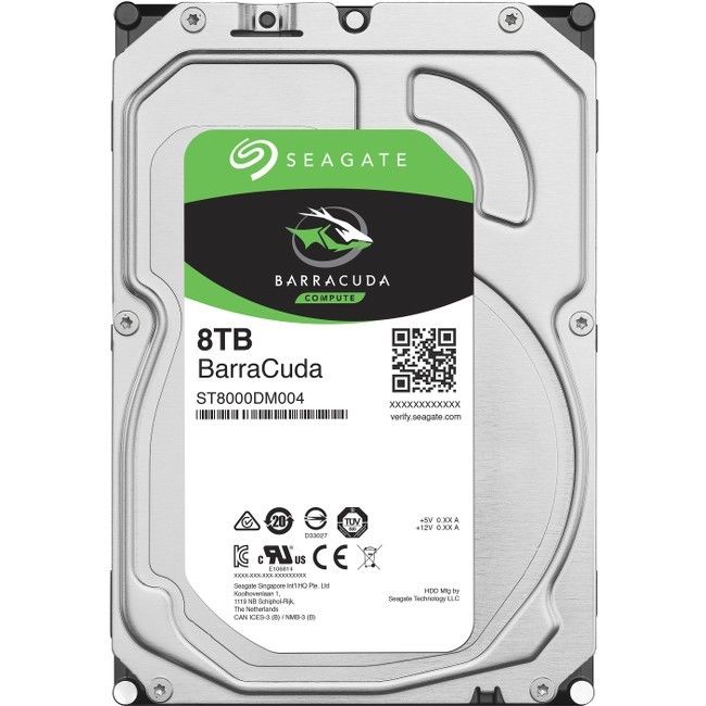 8TB Seagate BarraCuda 256MB-5400rpm