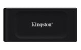 2TB Kingston XS1000 Zwart-USB-C-1050-1000