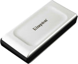 2TB Kingston XS2000 Zilver-Zwart-USB-C-2000-2000
