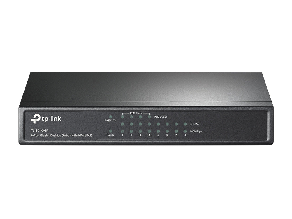TP-Link 8Port 1Gbps Easy Smart 4xPoE 55W