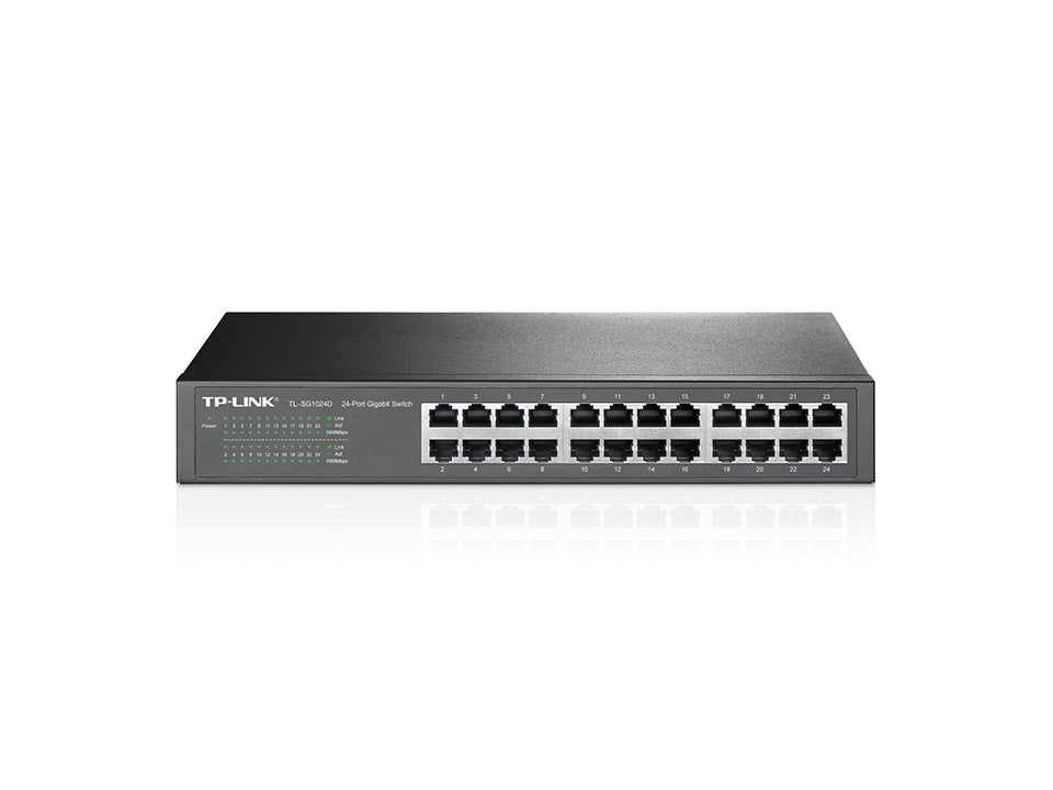 TP-Link 24Port 1Gbps 1U 13-inch