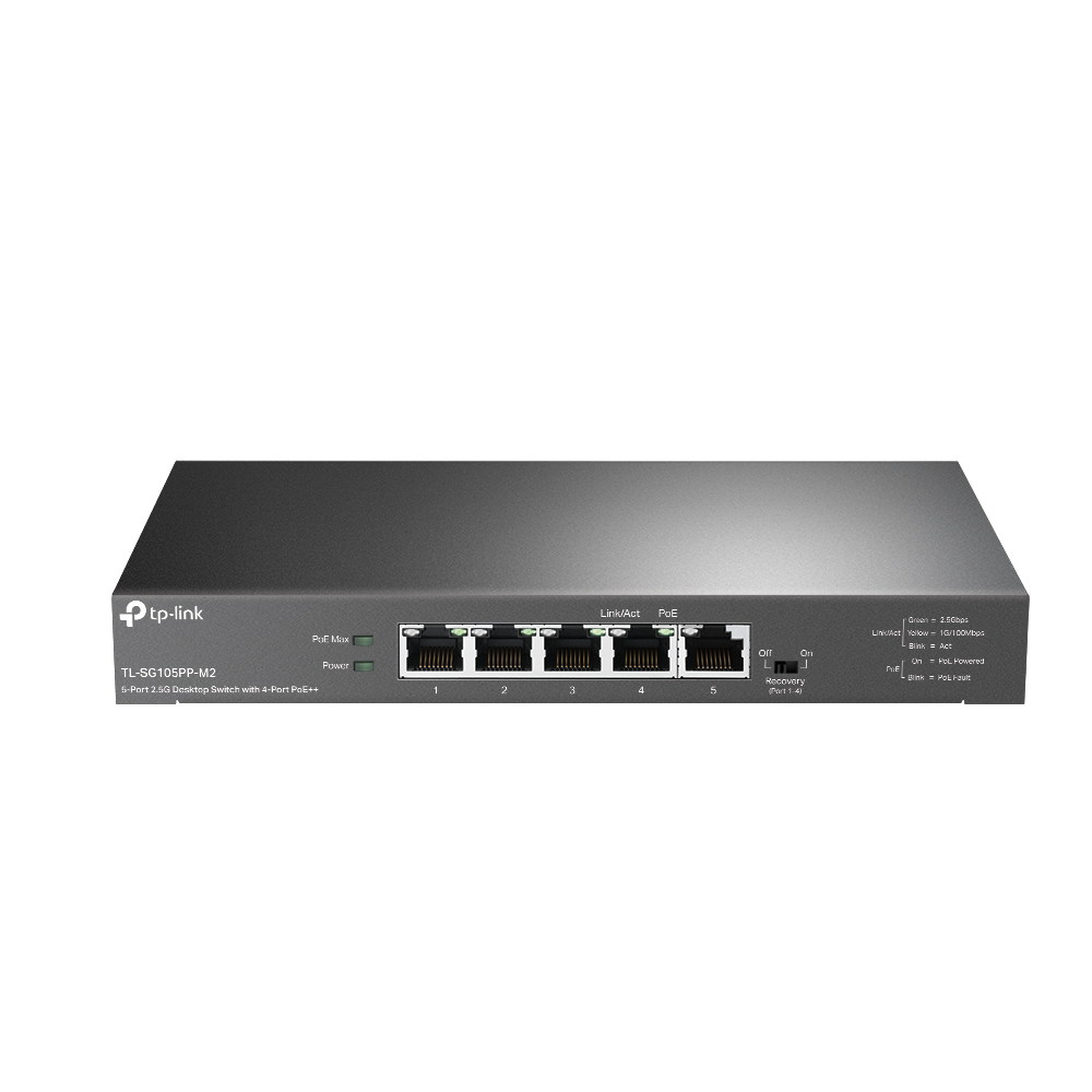 TP-Link 5Port 2.5Gbps Omada Easy Smart 4xPoE++