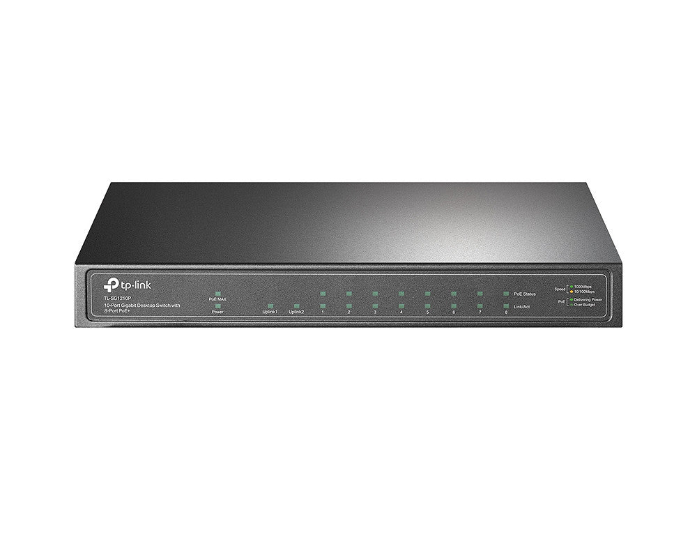 10Port 1Gbps Easy Smart 8xPoE+ 1xSFP TP-Link