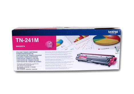 Brother TN-241M Magenta 1.400 pagina's (Origineel)