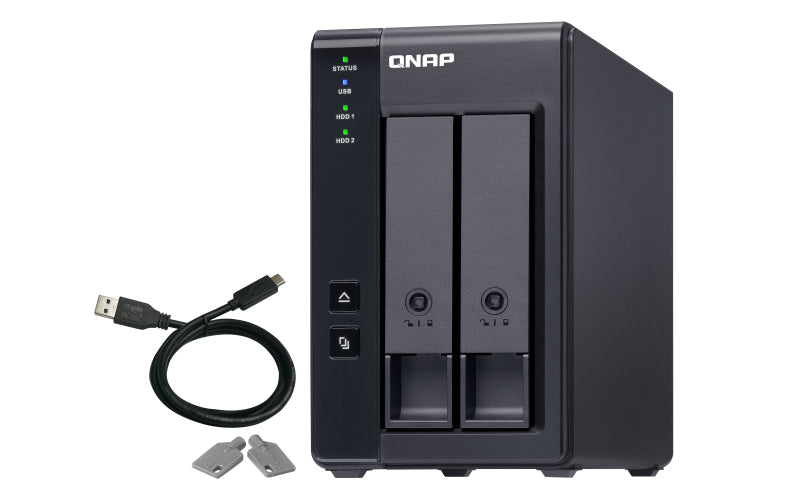 Qnap TR-002 - 2bay uitbreidingsmodule zwart