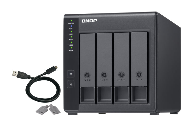 Qnap TR-004 - 4bay uitbreidingsmodule zwart