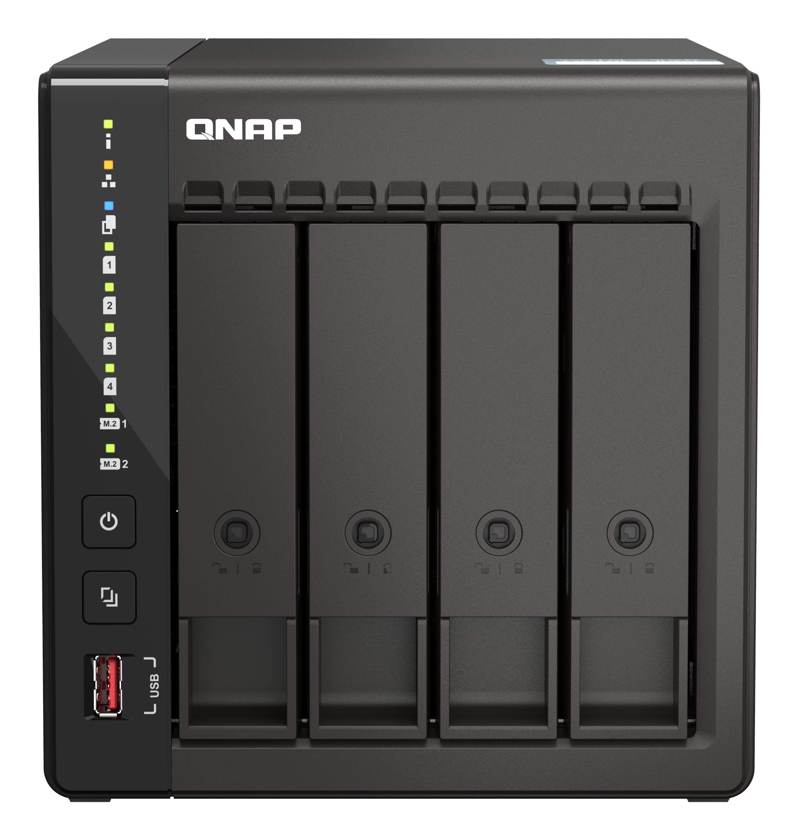 Qnap TS-453E 4bay-2xHDMI-2x M.2-2x2.5Gbps