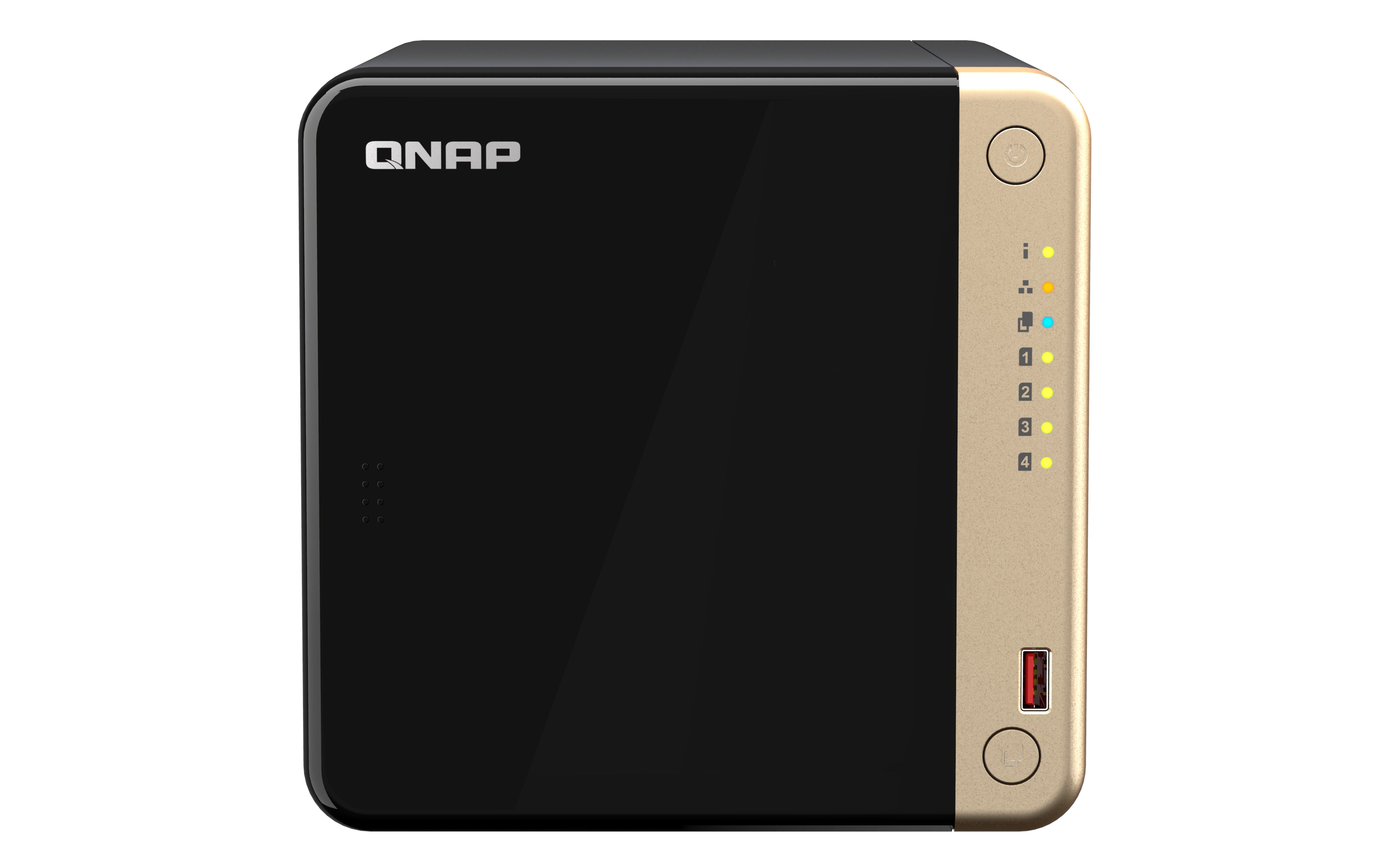 Qnap TS-464 4bay-USB 3.2-2xUSB 2.0-2x 2.5Gbps